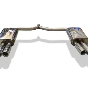Schneller Versand Fox Opel Vectra C Caravan Endschalldämpfer rechts/links zweiflutig - 2x76 Typ 17 rechts/links