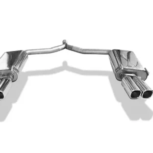 Neu Fox Opel Vectra C Caravan Endschalldämpfer rechts/links zweiflutig - 2x78x75 Typ 70 rechts/links