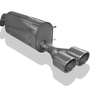 Fox Peugeot 207 RC Endschalldämpfer einseitig - 2x100 Typ 16 Online Kaufen