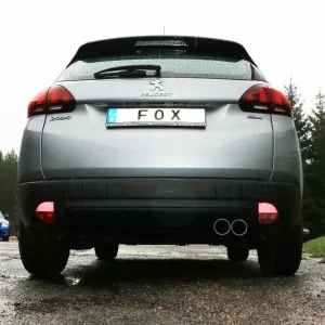 Letzte Chance Fox Peugeot 2008 Endschalldämpfer - 2x80 Typ 25