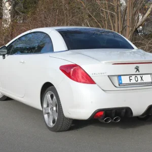 Fox Peugeot 308cc Endschalldämpfer - 2x106x71 Typ 32 Sonderangebot