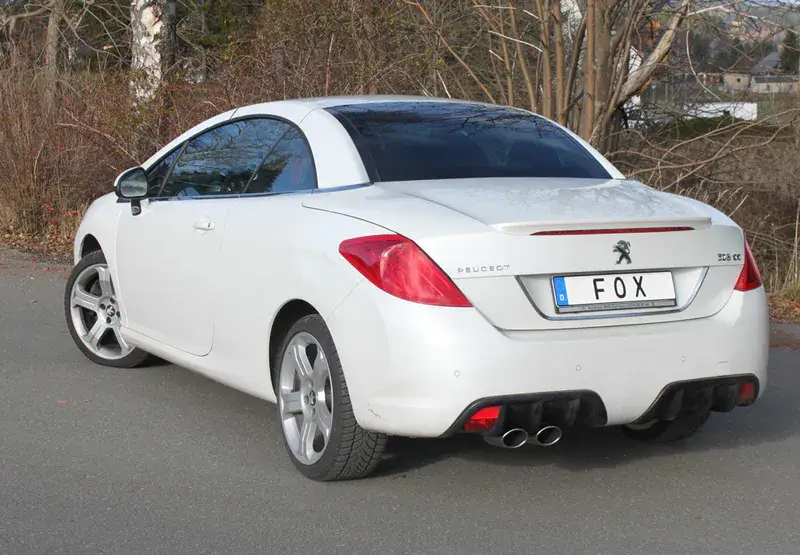Fox Peugeot 308cc Endschalldämpfer - 2x106x71 Typ 32 Sonderangebot
