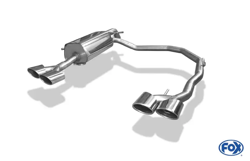 Meistverkauft Fox Peugeot RCZ Endschalldämpferrechts/ links - 2x106x71 Typ 32 rechts/links