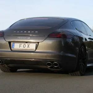 Neu Im Sortiment Fox Porsche Panamera 4,8l Endschalldämpfer rechts/links - 2x115x85 Typ 44 rechts/links