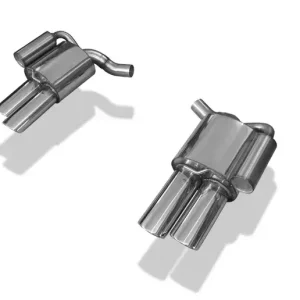 Billig Fox Porsche Panamera 3,6l Endschalldämpfer rechts/links - 2x115x85 Typ 44 rechts/links