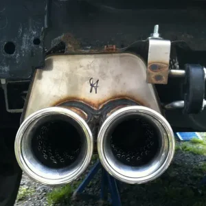 Fox Renault Clio II B Endschalldämpfer - 2x80 Typ 13 Neu