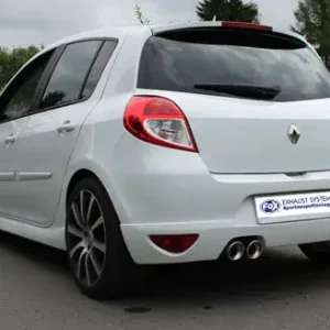 Neue Kollektion Fox Renault Clio III GT Endschalldämpfer - 2x90 Typ 17
