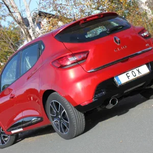 Versand Am Gleichen Tag Fox Renault Clio IV Endschalldämpfer Ausgang rechts/links - 115x85 Typ 32 rechts/links