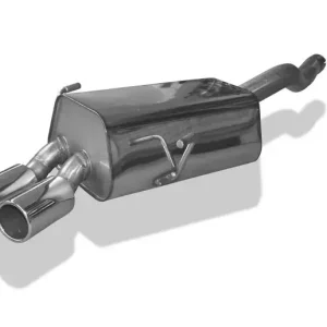 Geprüft Fox Renault Espace III Endschalldämpfer - 2x80 Typ 12
