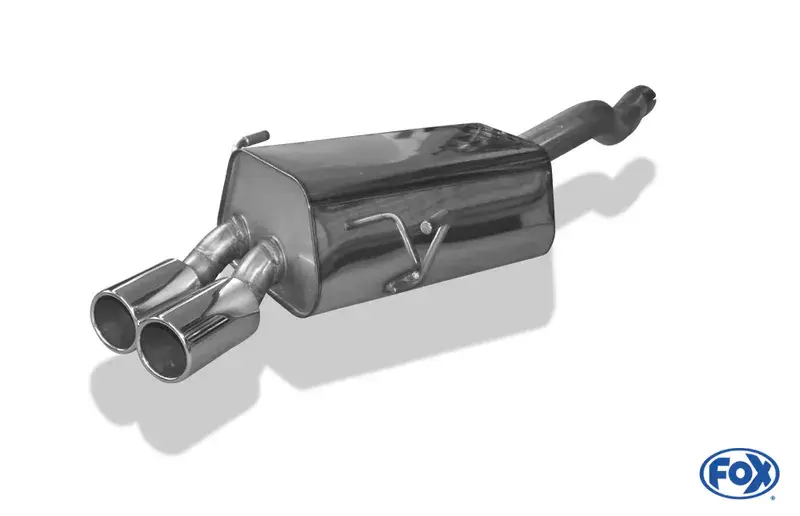 Geprüft Fox Renault Espace III Endschalldämpfer - 2x80 Typ 12