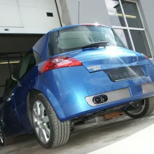 Fox Renault Megane II Sport Endschalldämpfer Ausgang rechts/links - 2x70 Typ 14 rechts/links Heißes Angebot