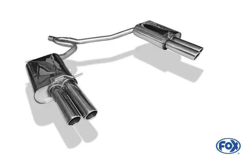 Nur Für Kurze Zeit Fox Seat Exeo 3R - Limousine/ Kombi (ST) Endschalldämpfer rechts/links - 2x76 Typ 16 rechts/links