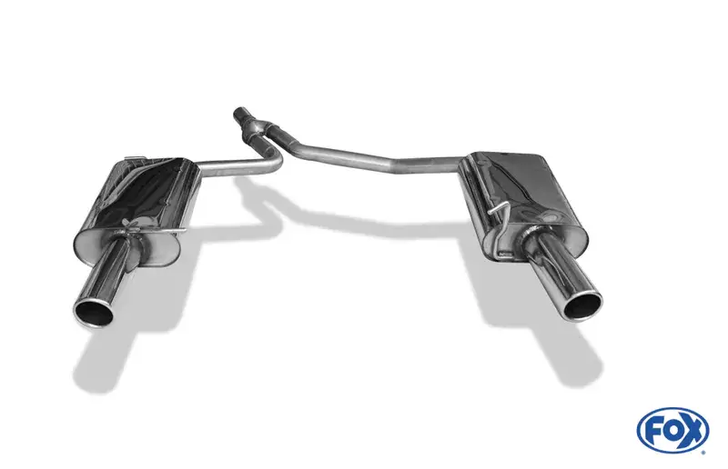 Begrenztes Angebot Fox Seat Exeo 3R - Limousine/ Kombi (ST) Endschalldämpfer Ausgang rechts/links - 1x90 Typ 16 rechts/links