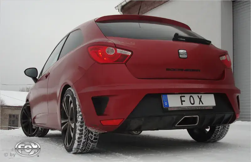 Fox Seat Ibiza 6J - Cupra Endschalldämpfer - 1x55 Typ 10 (nicht sichtbar) Markenware