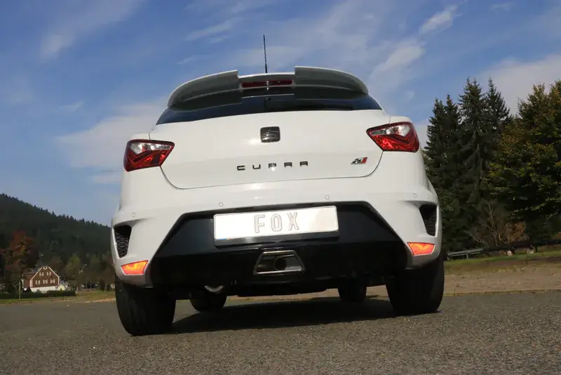 Fox Seat Ibiza 6J - Cupra Facelift Endschalldämpfer - 1x55 Typ 10 (nicht sichtbar) Meistverkauft