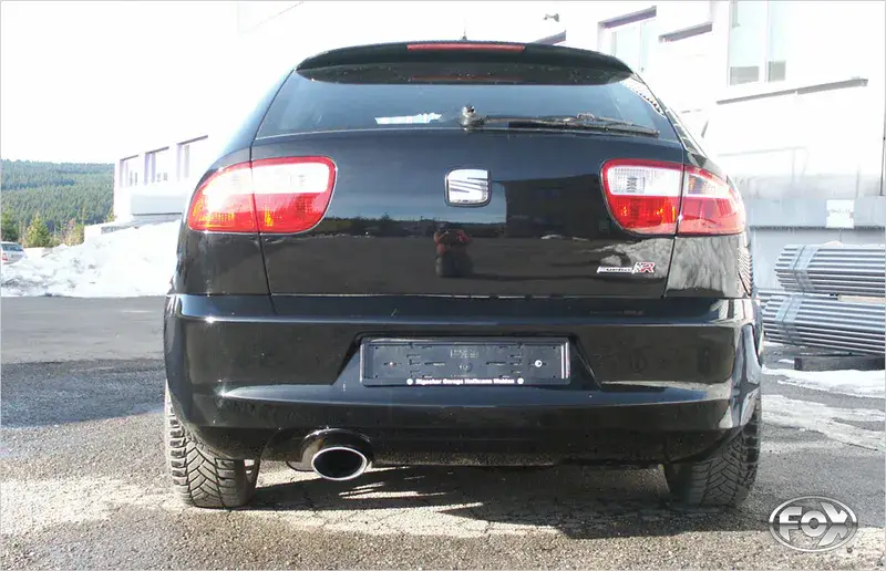 Fox Seat Leon Cupra R Typ 1M Endschalldämpfer Ø70 - 140x90 Typ 44 Bestpreis