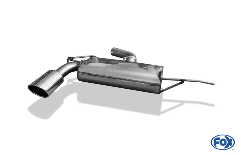 Fox Seat Leon 1P Turbo Endschalldämpfer - 129x106 Typ 32 Preiswert
