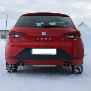 Fox Seat Leon 5F - Starre Hinterachse Endschalldämpfer Ausgang rechts/links - 2x80 Typ 16 rechts/links Solange Der Vorrat Reicht