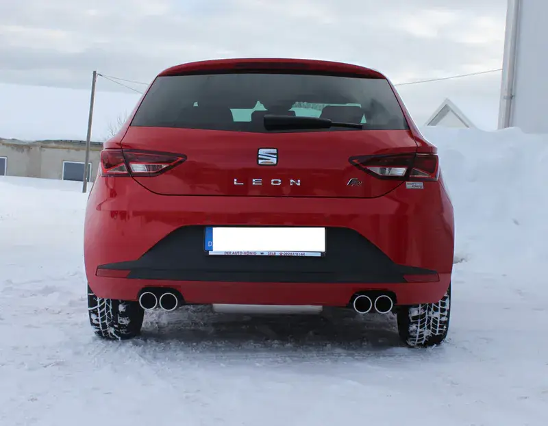 Fox Seat Leon 5F - Starre Hinterachse Endschalldämpfer Ausgang rechts/links - 2x80 Typ 16 rechts/links Solange Der Vorrat Reicht