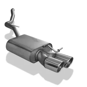 Fox Seat Leon 5F ST - Starre Hinterachse Endschalldämpfer - 2x90 Typ 16 Sonderaktion