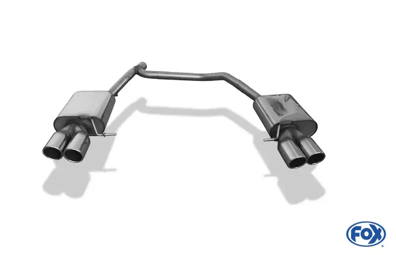 Fox Seat Leon 5F ST - Einzelradaufhängung Endschalldämpfer rechts/links - 2x90 Typ 16 rechts/links Wochenendangebot