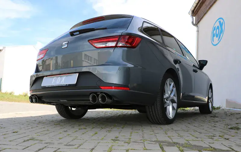 Fox Seat Leon 5F ST - Einzelradaufhängung Endschalldämpfer rechts/links - 2x90 Typ 25 rechts/links Wochenendangebot