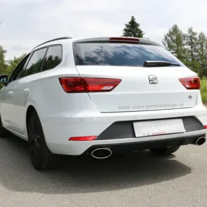 Fox Seat Leon 5F ST - Einzelradaufhängung Endschalldämpfer rechts/links - 160x90 Typ 38 rechts/links Sonderaktion