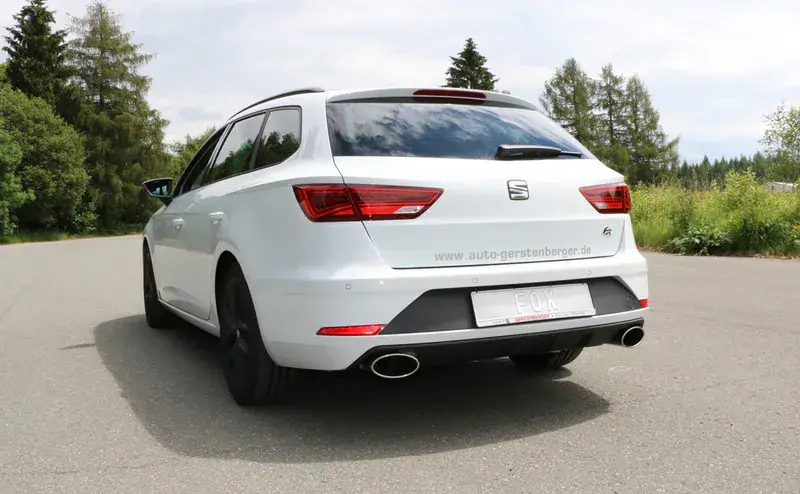 Fox Seat Leon 5F ST - Einzelradaufhängung Endschalldämpfer rechts/links - 160x90 Typ 38 rechts/links Sonderaktion