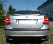 Fox Skoda Octavia Typ 1Z Endschalldämpfer rechts/links - 135x80 Typ 53 rechts/links Begrenztes Angebot