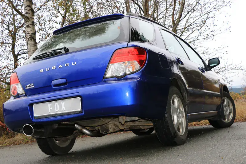 Fox Subaru Impreza GD/ GG - Stufenheck/ Kombi Endschalldämpfer - 140x90 Typ 44 Rabatt