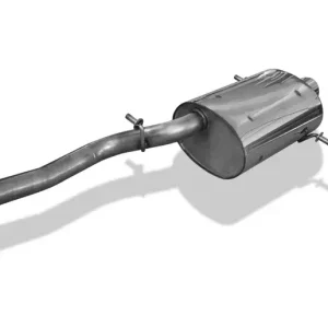 Fox Subaru Impreza GD/ GG - Stufenheck/ Kombi Endschalldämpfer Ø63,5mm - 1x100 Typ 17 Versand Am Gleichen Tag