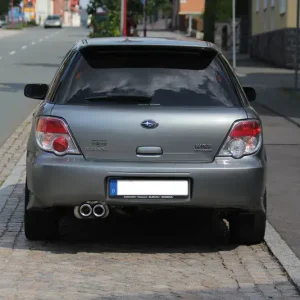 Fox Subaru Impreza Typ WRX/ STI Endschalldämpfer Ø70mm - 2x80 Typ 13 Top-Seller