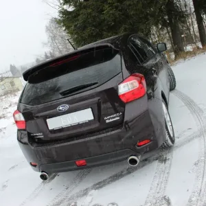 Fox Subaru Impreza GP 4x4 Endschalldämpfer quer Ausgang rechts/links - 1x100 Typ 27 rechts/links Schneller Versand