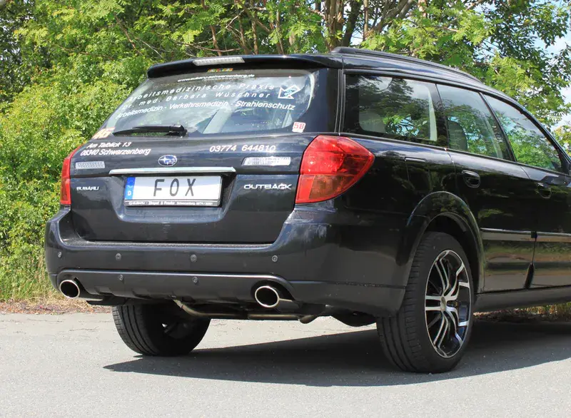 Fox Subaru Outback/ Legacy Outback BP - Kombi (Station Wagon)245 Endschalldämpfer rechts/links - 115x85 Typ 44 rechts/links Billig