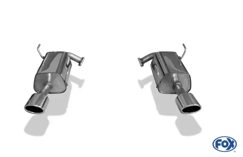 Fox Subaru Levorg Endschalldämpfer rechts/links - 115x85 Typ 44 rechts/links Markenware