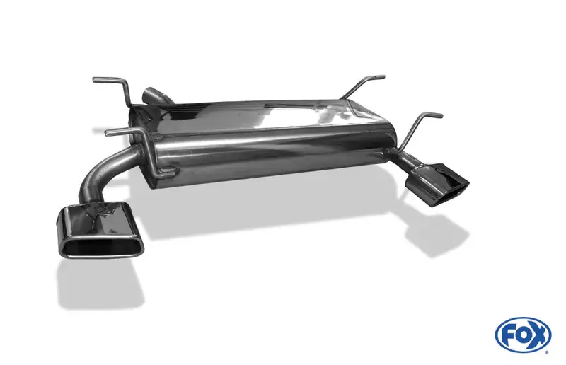 Wochenendangebot Fox Subaru XV - G4 Endschalldämpfer quer Ausgang rechts/links - 145x65 Typ 59 rechts/links