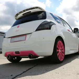 Neu Im Sortiment Fox Suzuki Swift IV Endschalldämpfer Ausgang rechts/links - 1x100 Typ 16 rechts/links