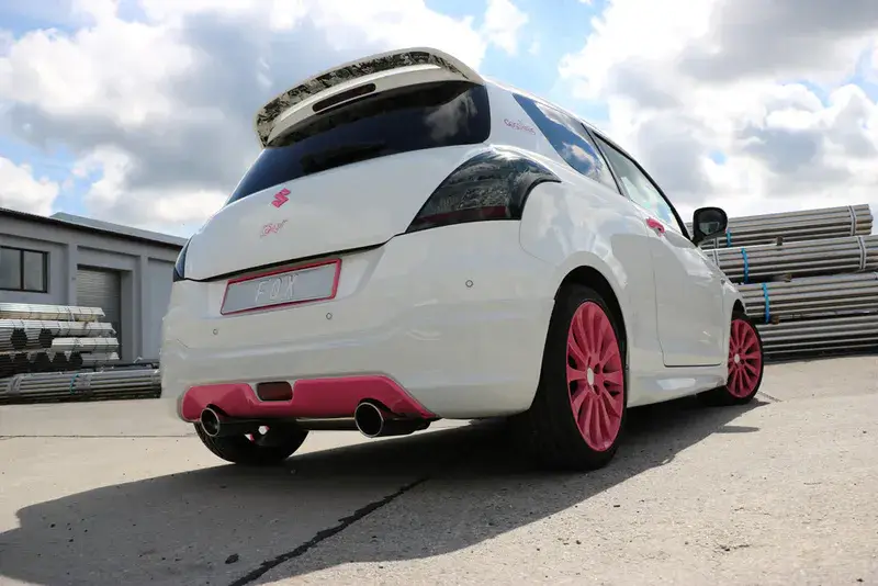 Neu Im Sortiment Fox Suzuki Swift IV Endschalldämpfer Ausgang rechts/links - 1x100 Typ 16 rechts/links