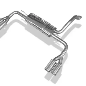 Markenprodukt Fox Toyota Auris Benzin Endschalldämpfer rechts/links - 2x80 Typ 13 rechts/links