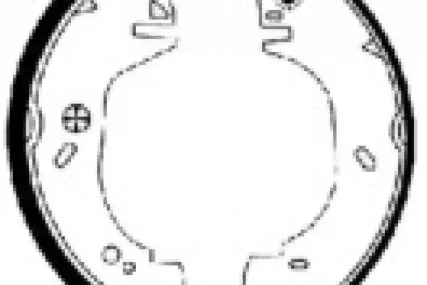 Mapco Bremsbackensatz Hinterachse Neue Ware