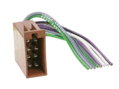 ACV ISO Buchse(m) Lautsprecheranschluss lose Kabel 10cm Letzte Chance
