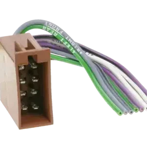ACV ISO Buchse(m) Lautsprecheranschluss lose Kabel 10cm lose Neuheit
