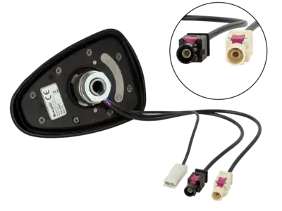 Solange Der Vorrat Reicht ACV Dachantenne AM/FM DAB/DAB+ Shark II extern/Phantom