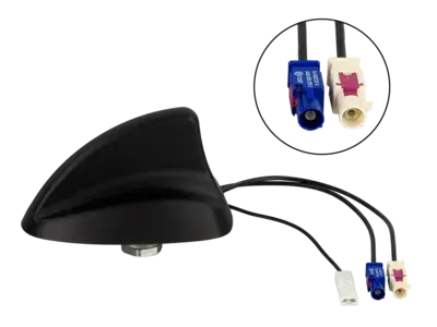 Letzte Chance ACV Dachantenne AM/FM GNSS(GPS/GLONASS) Shark II