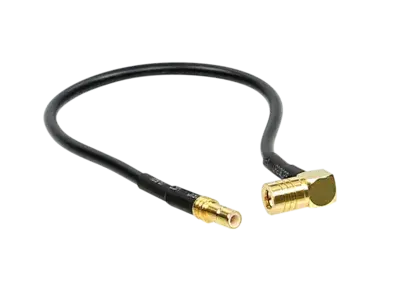 Expressversand ACV Antennenadapter SMB(m)>SMB(f) 90° lose