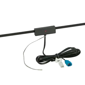 Letzte Chance ACV Glasklebeantenne AM/FM Fakra Z(f) 12V extern