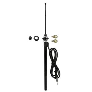 Zertifiziert ACV Teleskopantenne AM/FM universal passiv schwarz Ø29mm