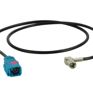 Sonderaktion ACV Antennenadapter Fakra Z(f)>SMB(f) 90° 50cm ROKA lose