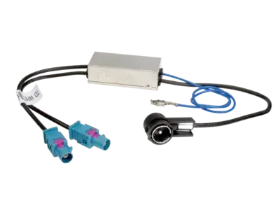 ACV Antennenadapter Fakra(m)(x2)>ISO(m) 12V Phantom lose Begrenztes Angebot
