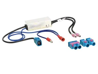Markenprodukt ACV Antennenadapter Fakra(m)(Set)>Fakra(f) 12V Phantom
